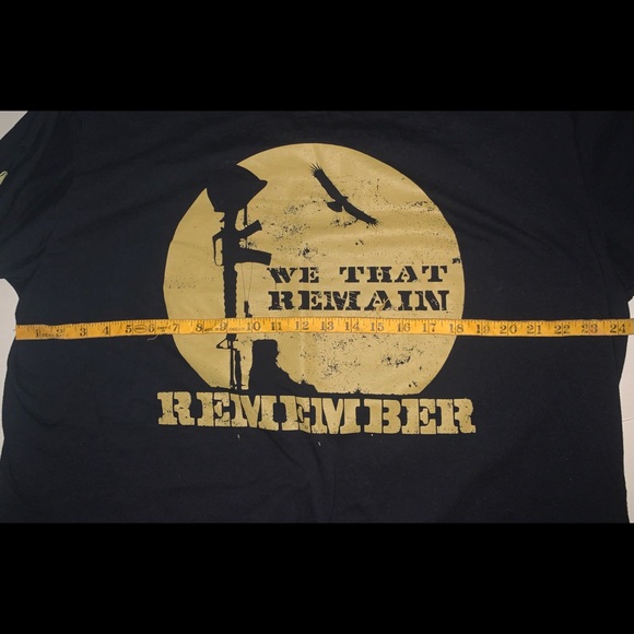 11 Bravos graphic T-shirt.  Size XXL Nice condition. We that remain remember. - Picture 5 of 5